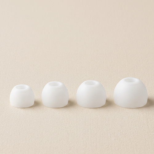 Embouts de remplacement Quieto coloris Blanc ivoire - kit 4 paires