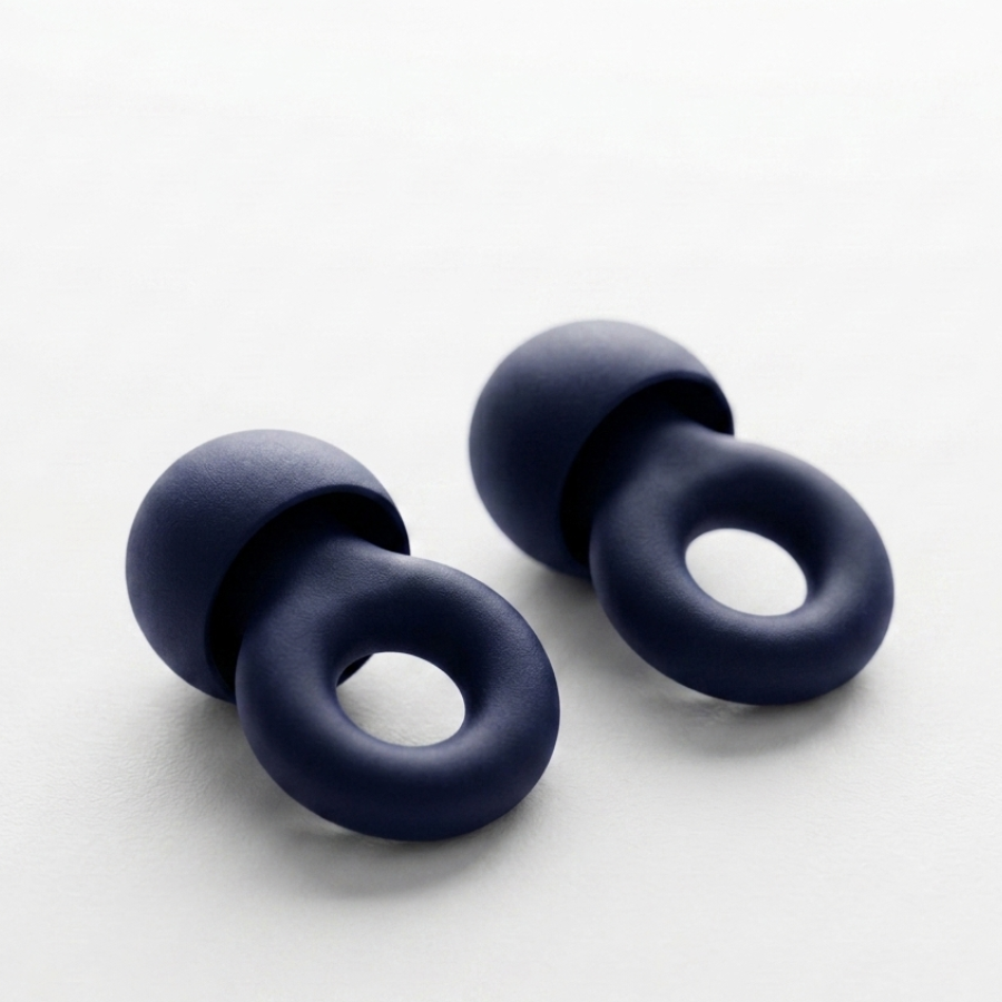 Bouchons d'oreilles Quieto Air coloris Bleu Nuit - protection auditive nuit