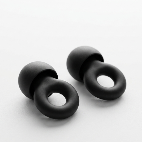 Bouchons d'oreilles Quieto Air coloris Noir - pour dormir en silence