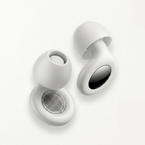 Bouchons d'oreilles Quieto Pro coloris Blanc ivoire - sommeil profond