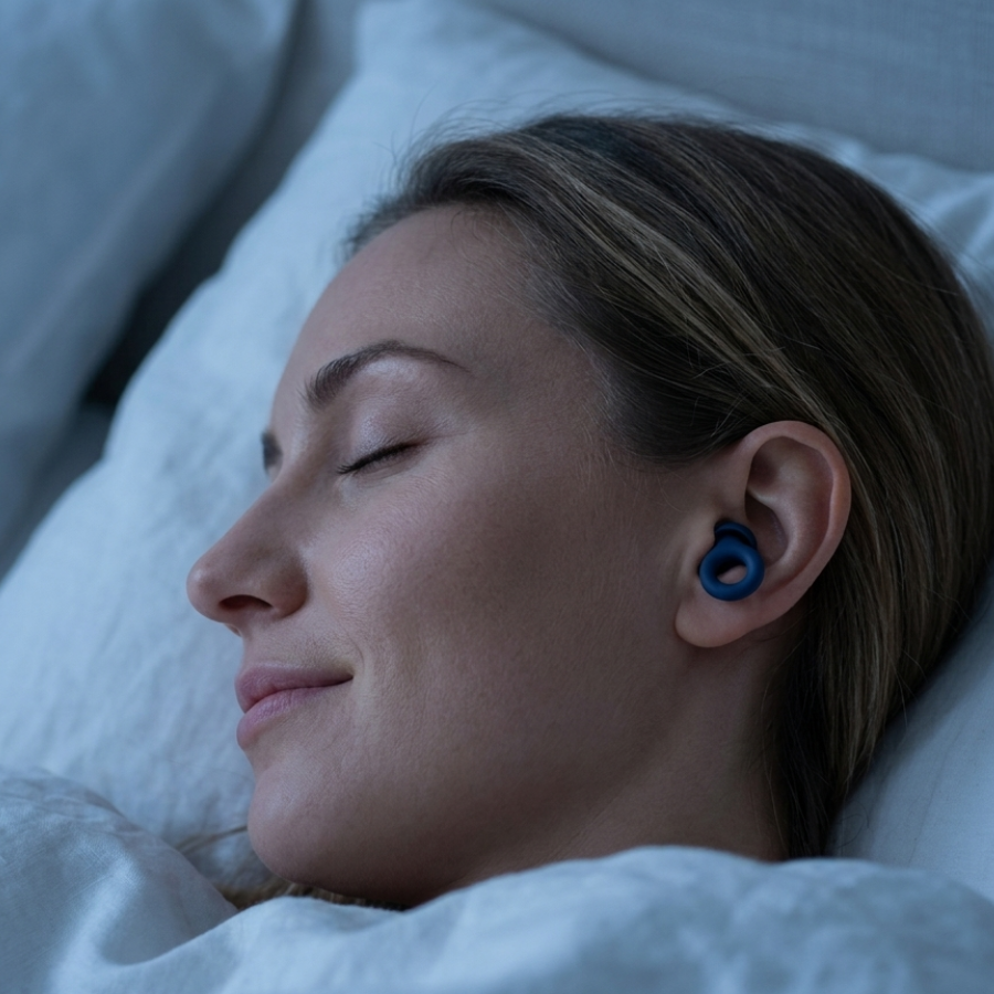 Quieto Air bouchons oreilles en situation de sommeil - confort optimal