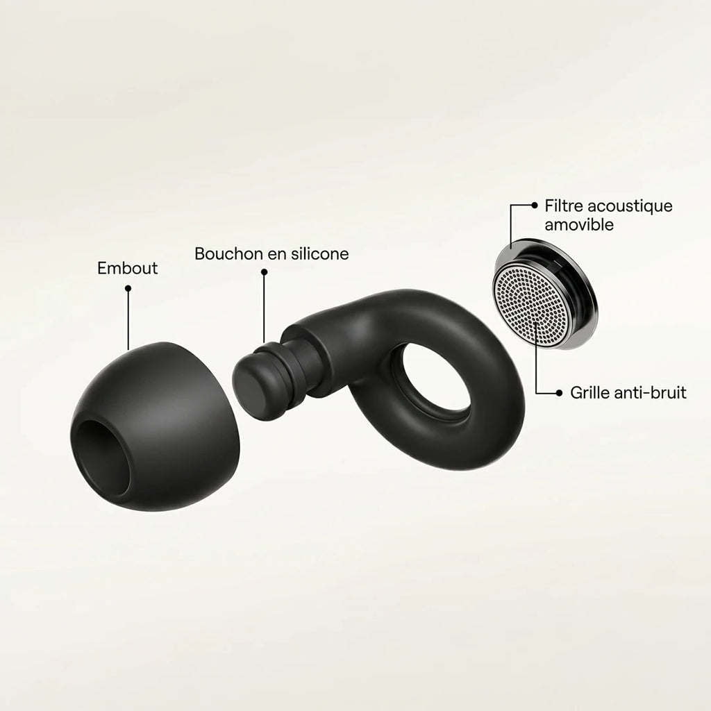 Bouchons d'oreille pour dormir Quieto Pro
