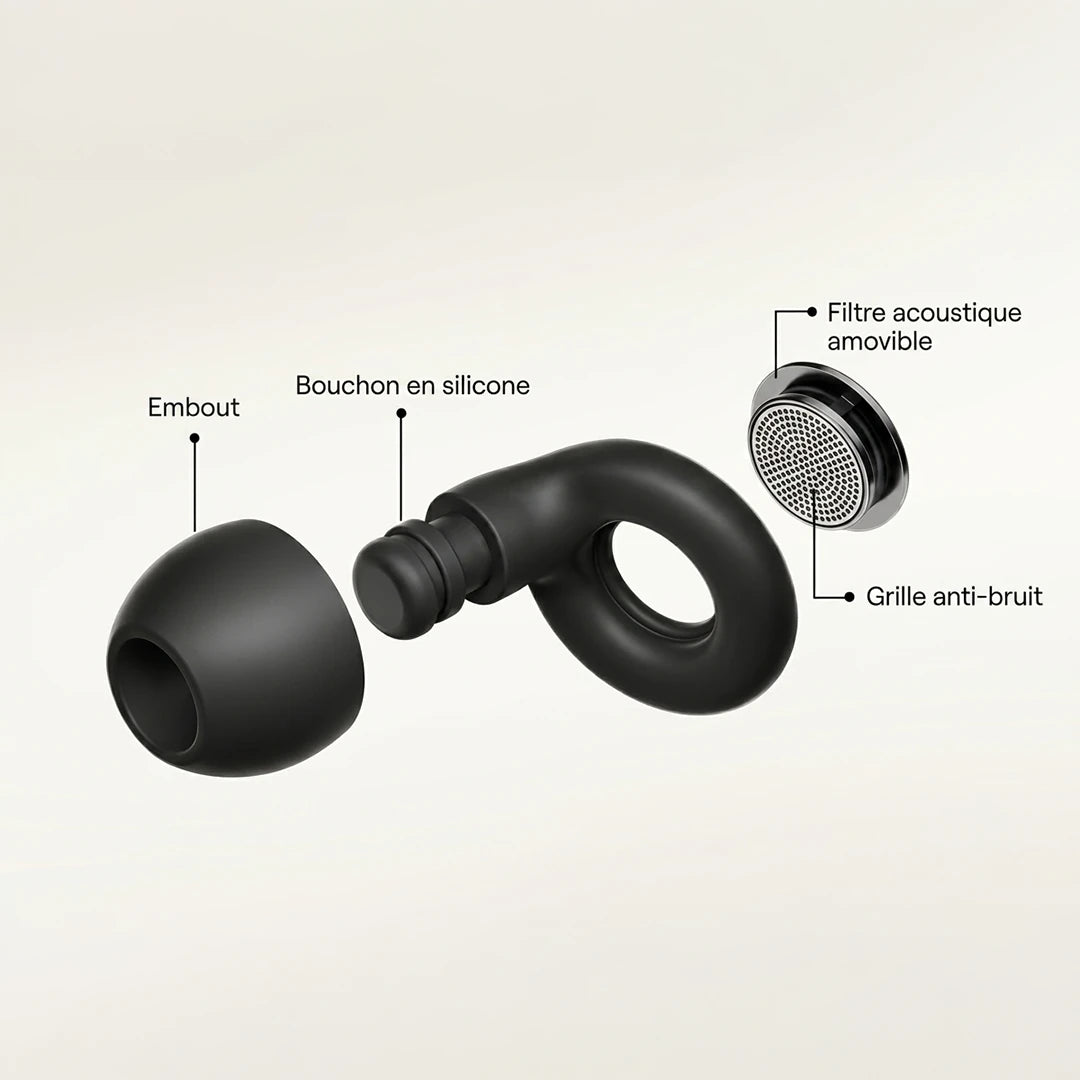 Bouchons d'oreille pour dormir Quieto Pro